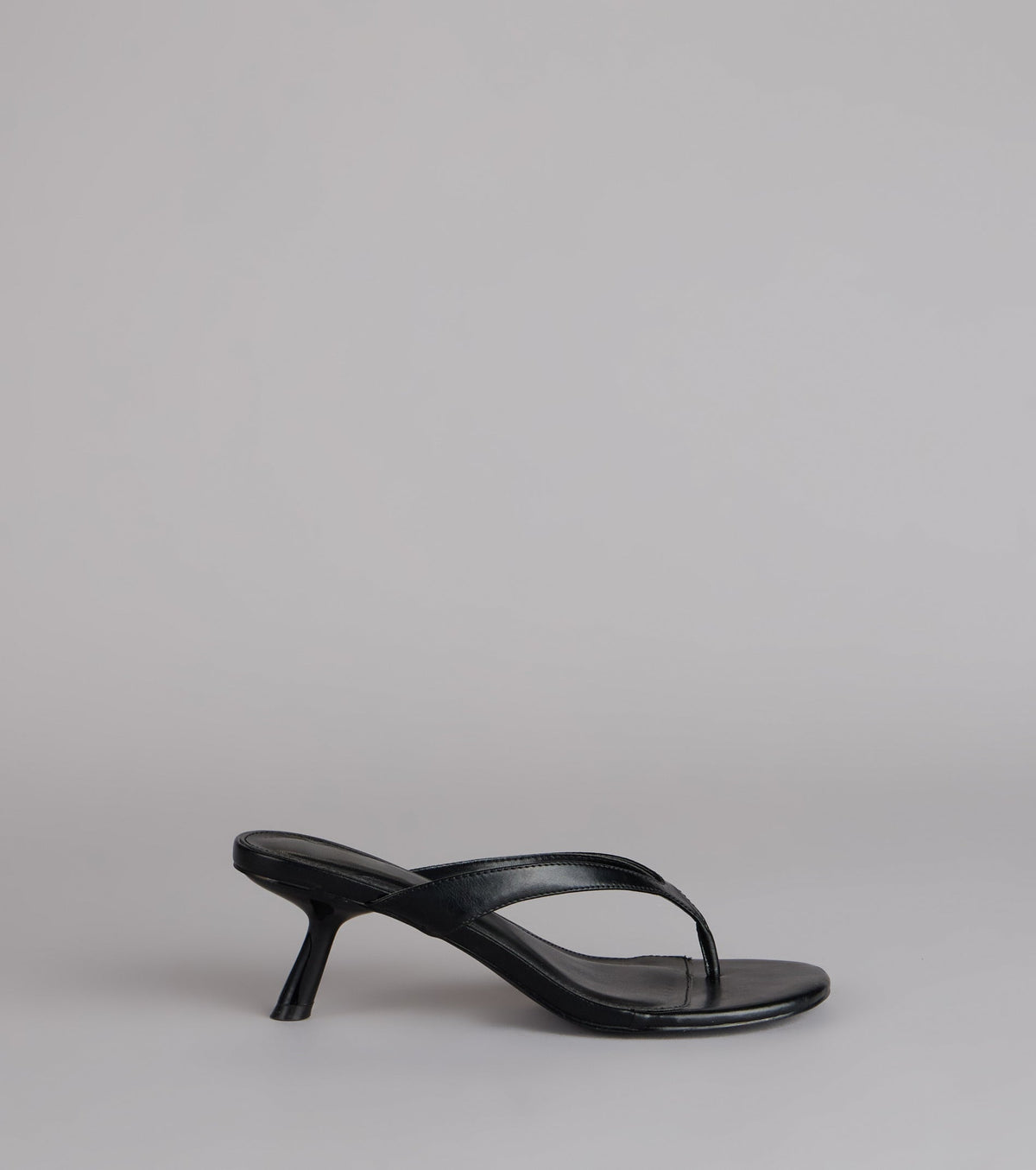 Exactly The Vibe Thong Kitten Heels