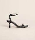 Silver Lining Strappy Kitten Heels