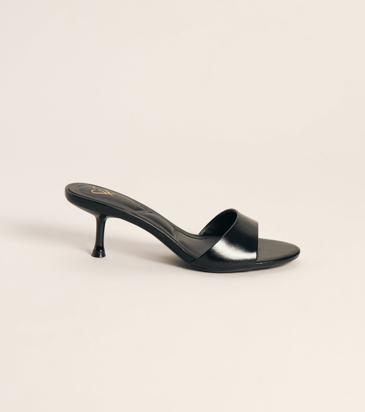 Own the Moment Patent Heeled Mules