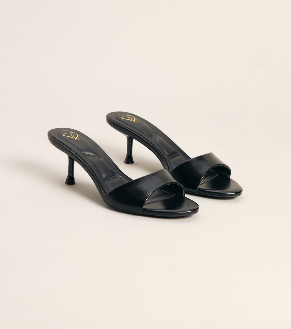 Own the Moment Patent Heeled Mules