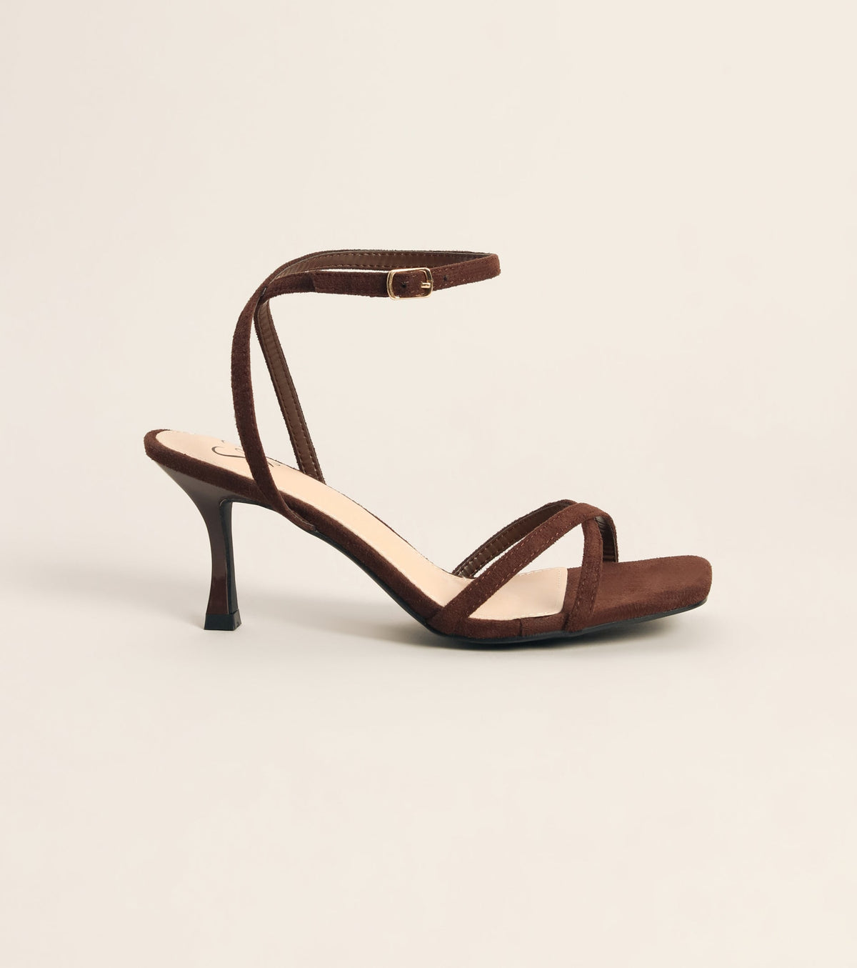 Plans Came Up Square Toe Kitten Heels