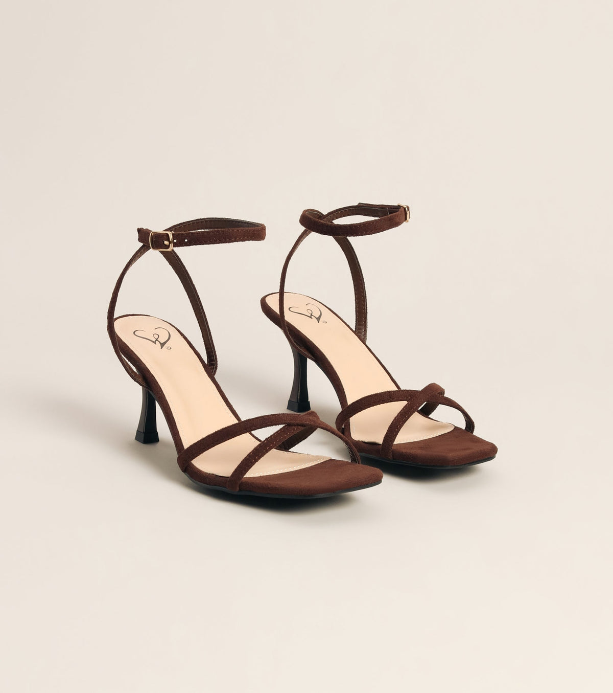 Plans Came Up Square Toe Kitten Heels