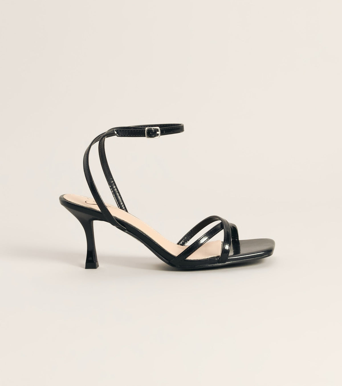 Plans Came Up Square Toe Kitten Heels