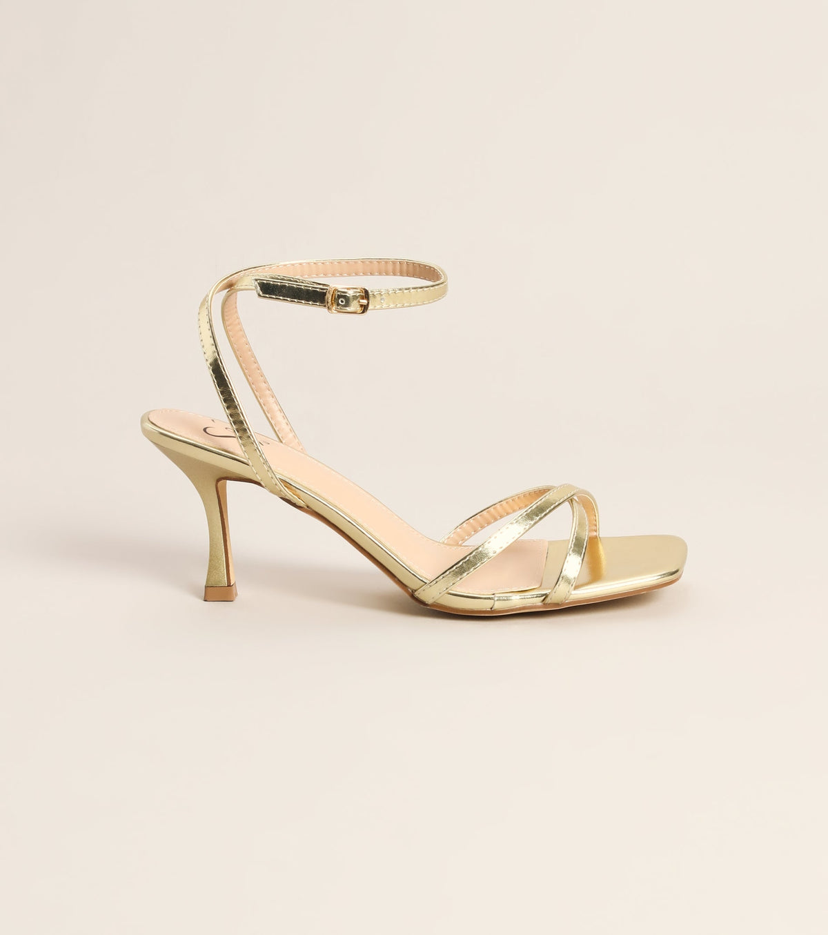 Plans Came Up Square Toe Kitten Heels
