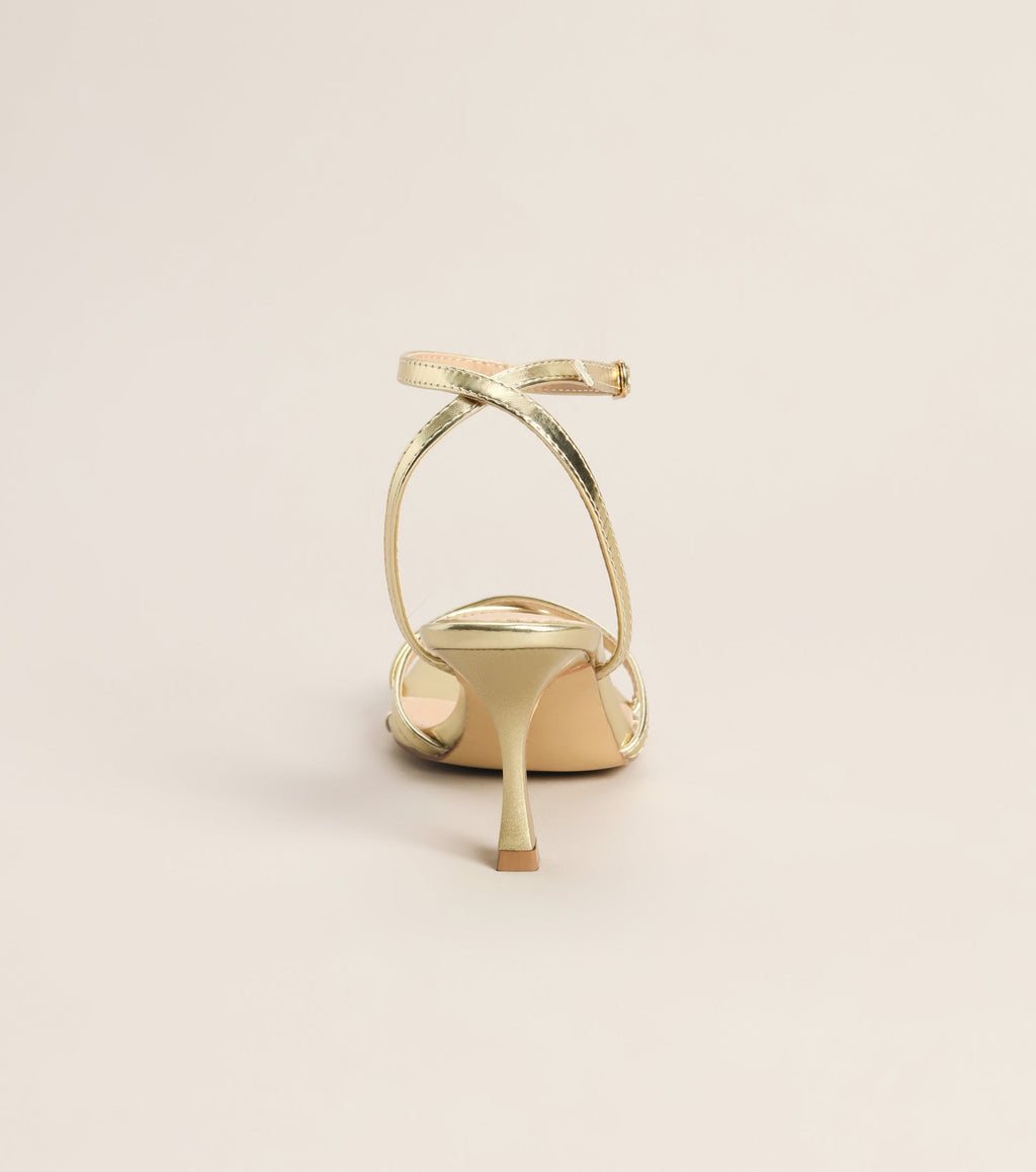 Plans Came Up Square Toe Kitten Heels