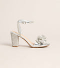 Pretty In Sparkle Rhinestone Bow Heels