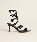 Dripping In Glam Beaded Spiral Stiletto Heels