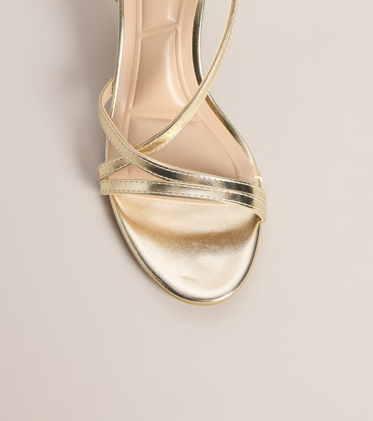 Pretty Little Plans Strappy Kitten Heels