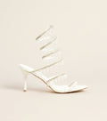 Dripping In Glam Beaded Spiral Stiletto Heels