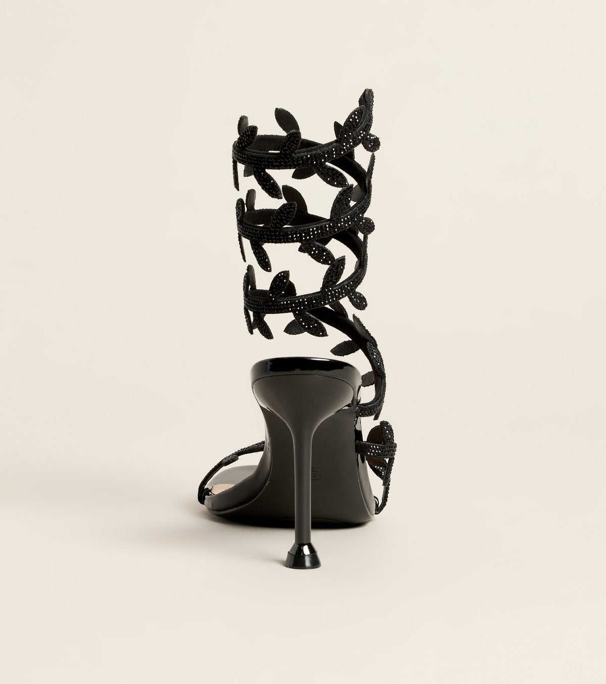 Garden After Dark Vine Spiral Stiletto Heels