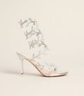 Garden After Dark Vine Spiral Stiletto Heels
