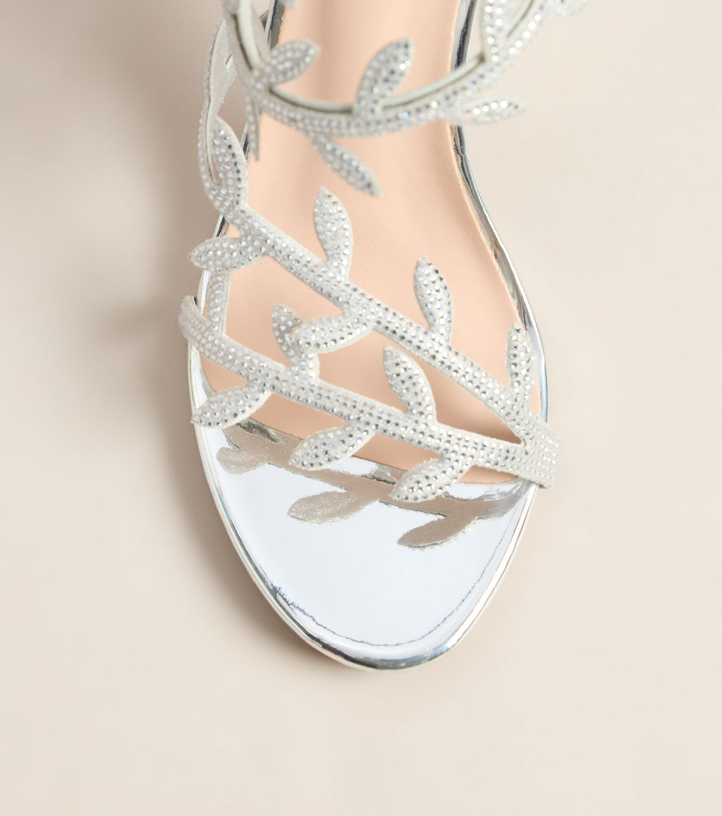 Garden After Dark Vine Spiral Stiletto Heels