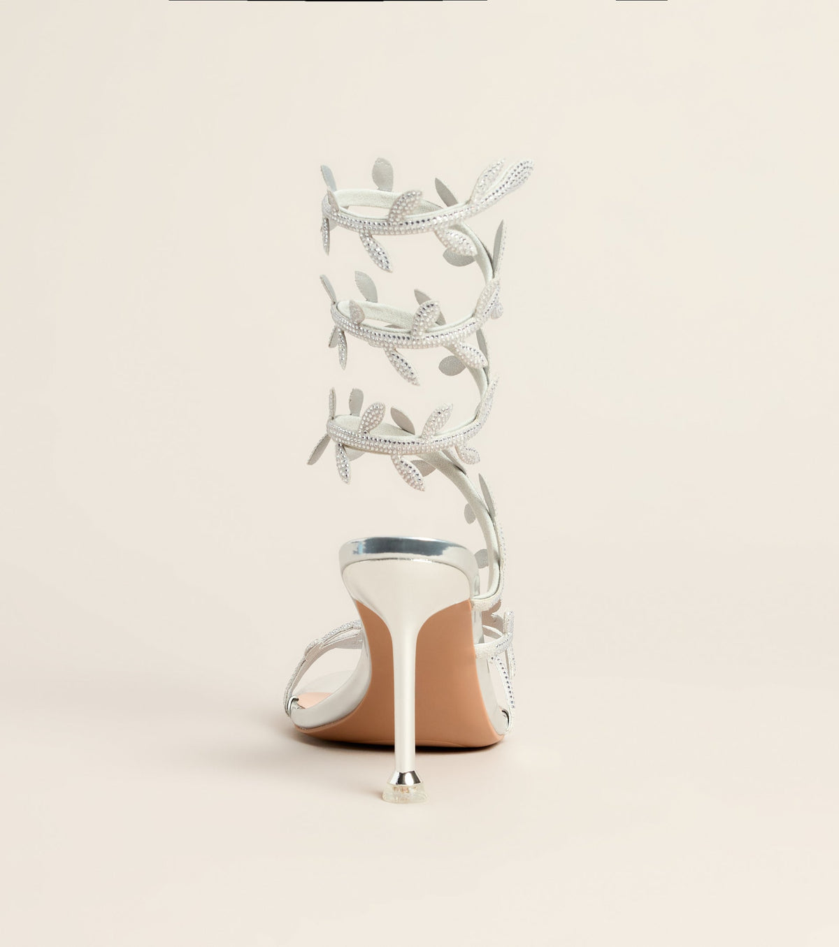Garden After Dark Vine Spiral Stiletto Heels