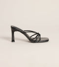 Tie The Look Rhinestone Stiletto Mules