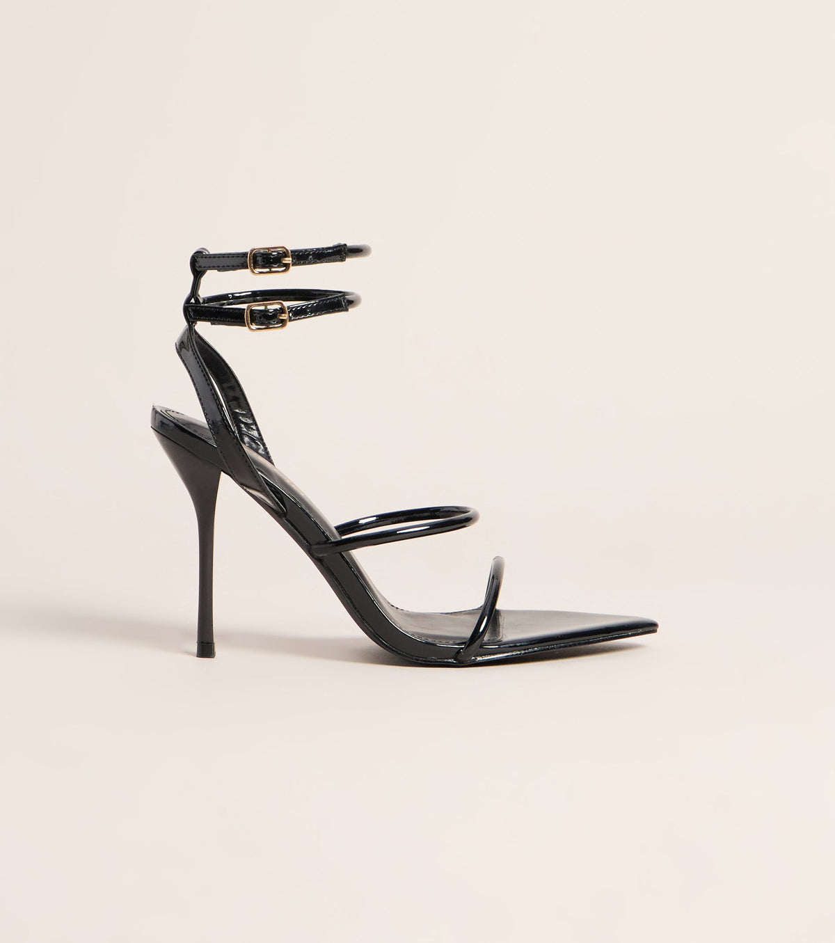 Double Take Multi-Strap Stiletto Heels