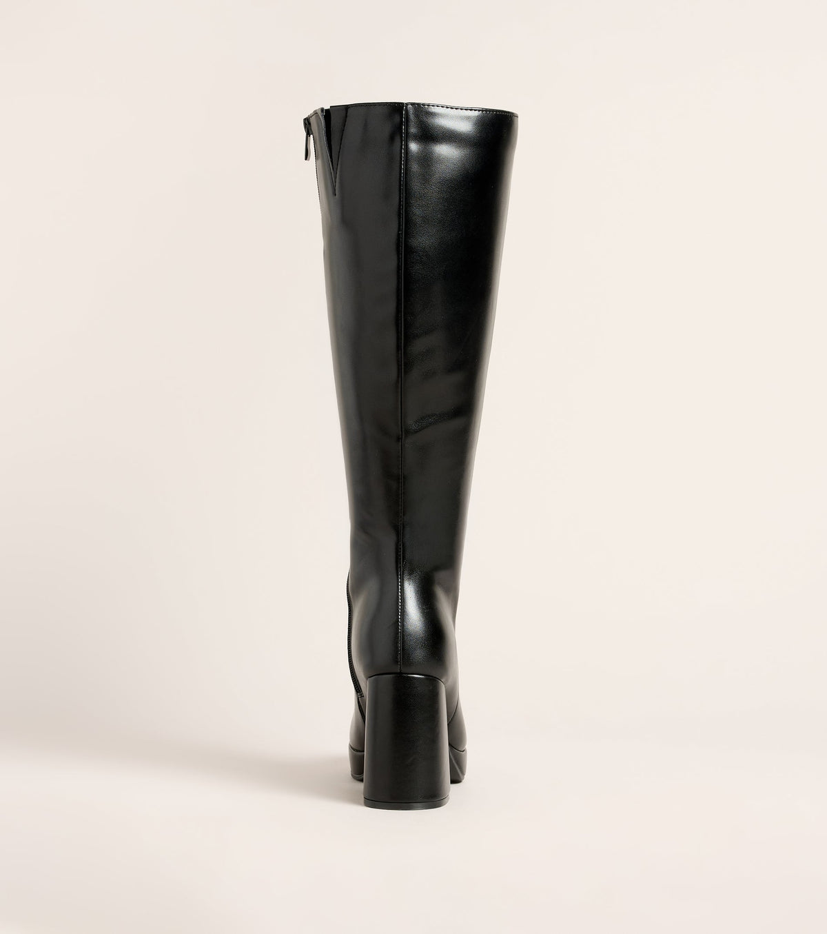 High Step Platform Knee High Boots