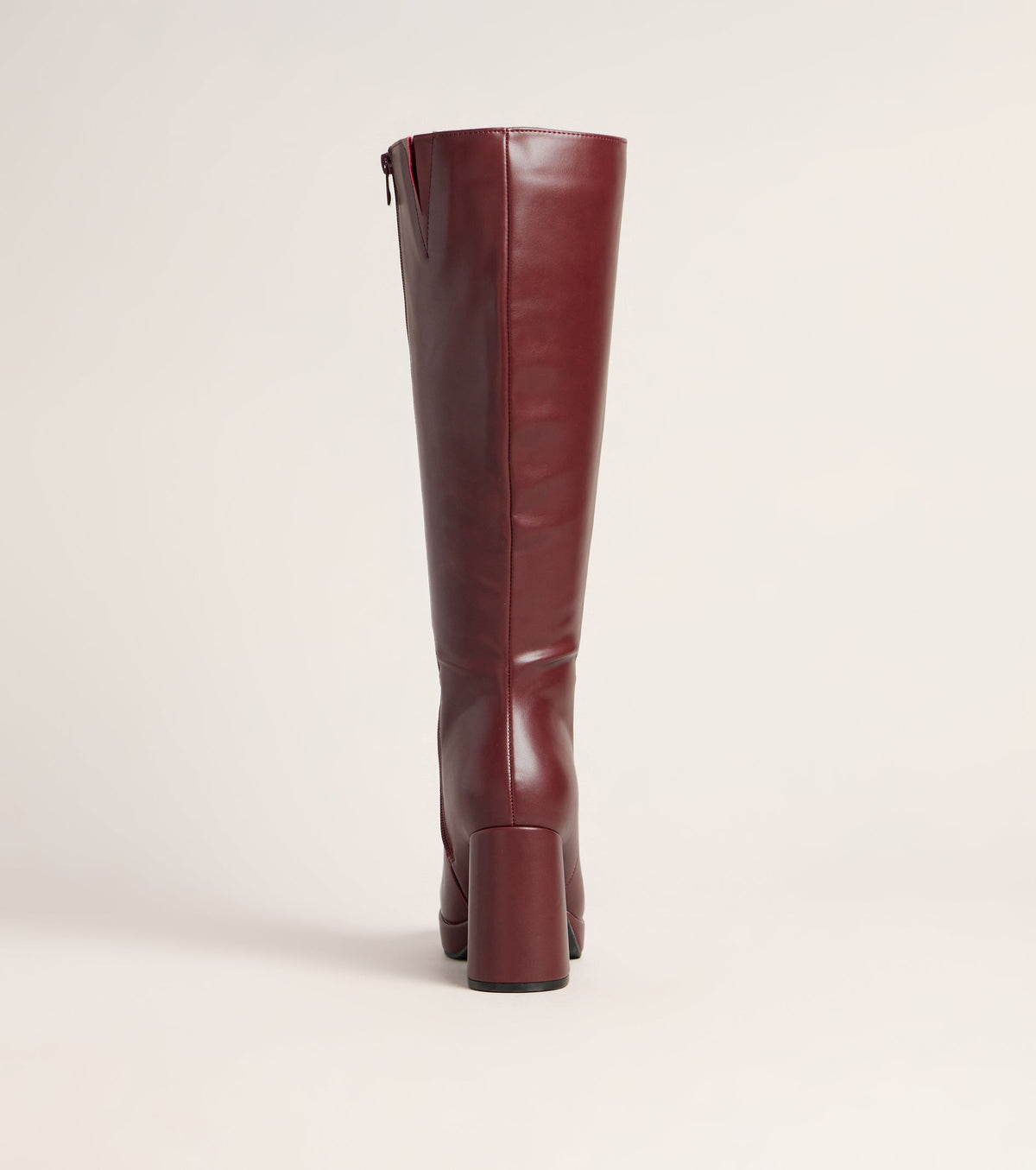 High Step Platform Knee High Boots