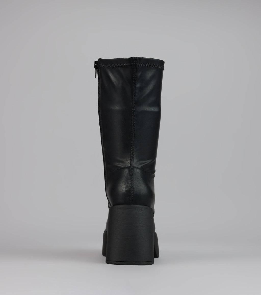Statement Stomp Chunky Boots