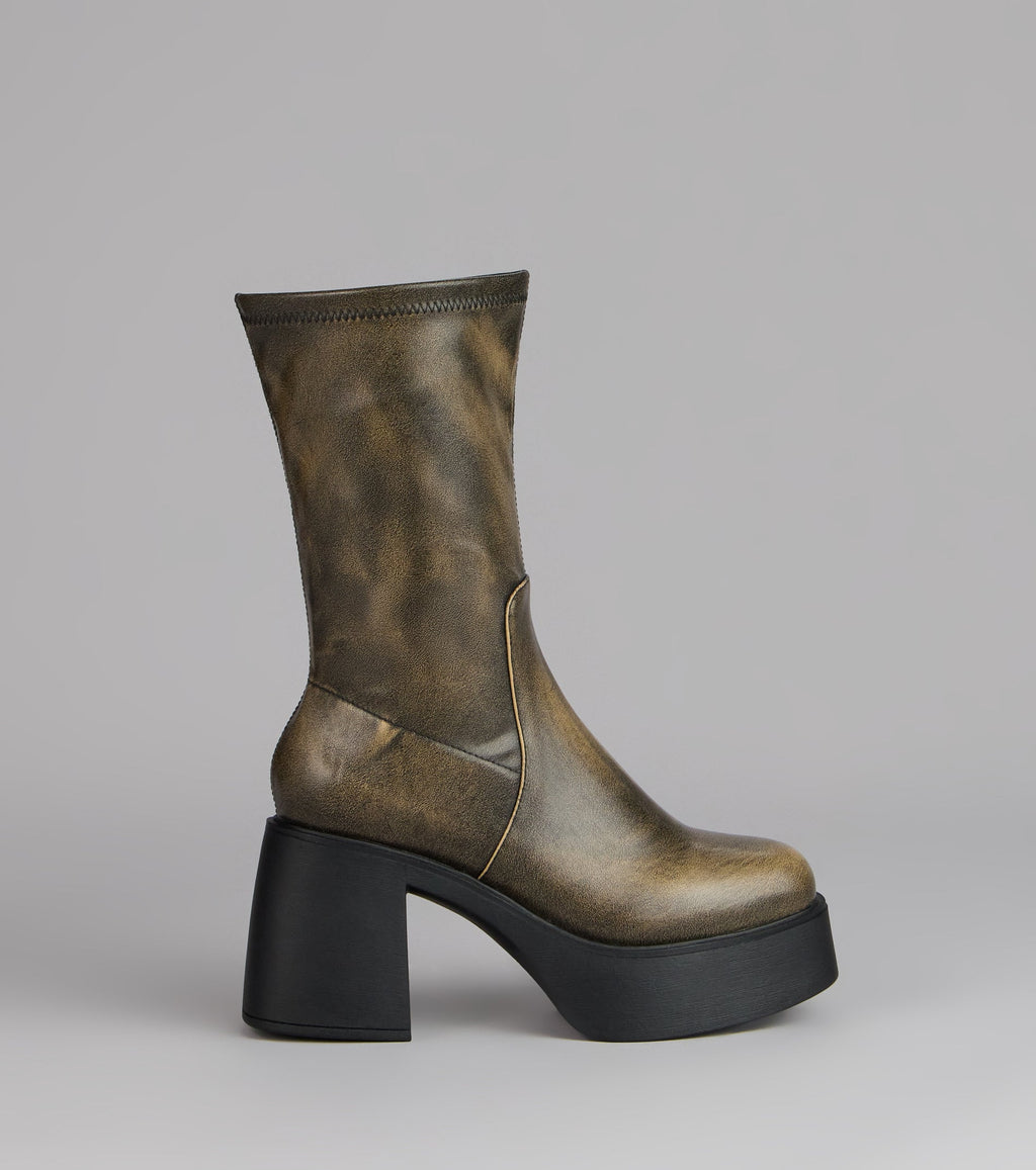 Statement Stomp Chunky Boots