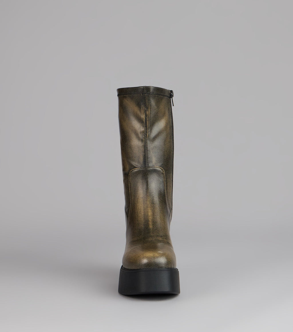 Statement Stomp Chunky Boots