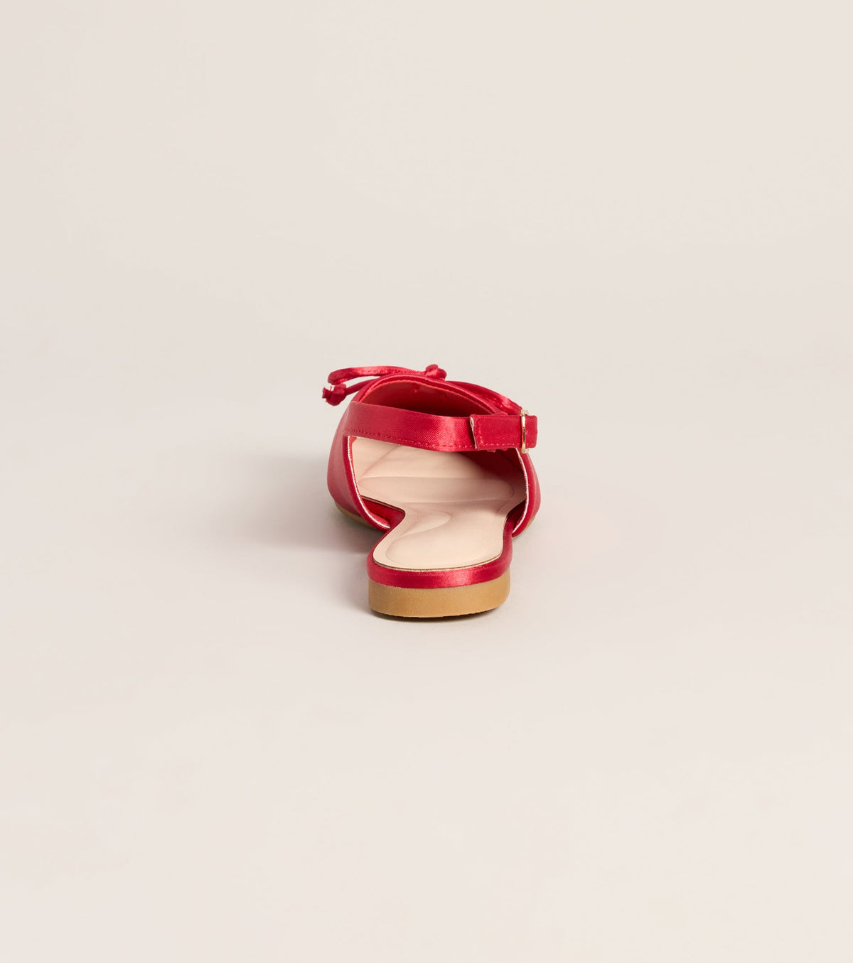 First Position Satin Bow Ballet Flats